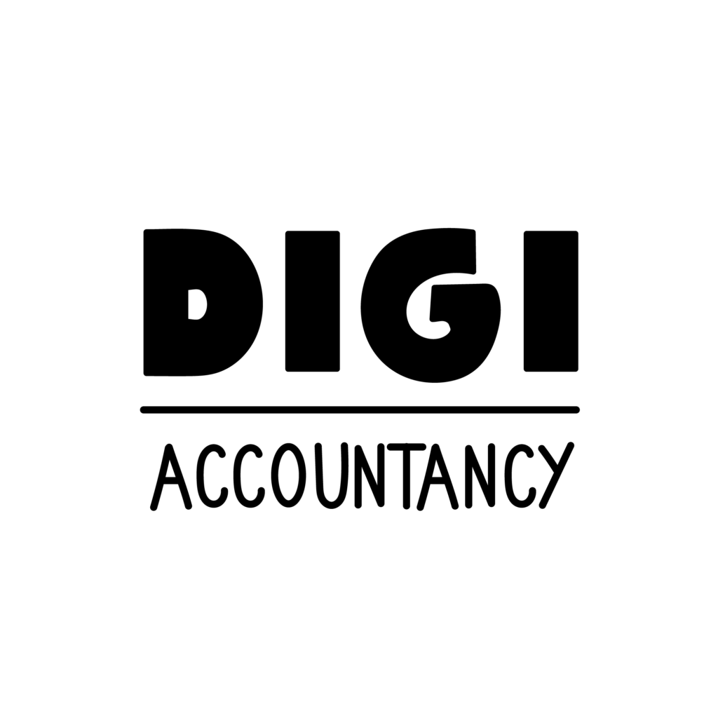 Drawing of DIGI logo in bold